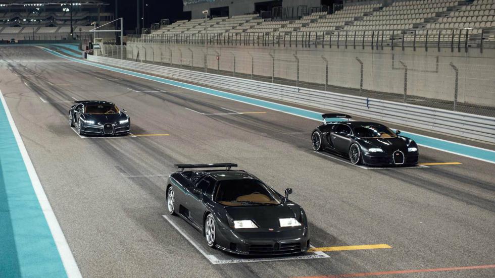 Μαζί στο Ντουμπάι η «Αγία Τριάδα» της Bugatti