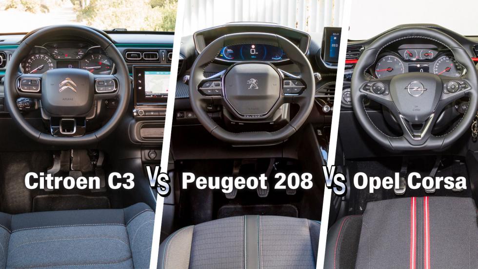 C3 Vs Corsa Vs 208: Πού ξεχωρίζουν τα 3 best-seller της χρονιάς;