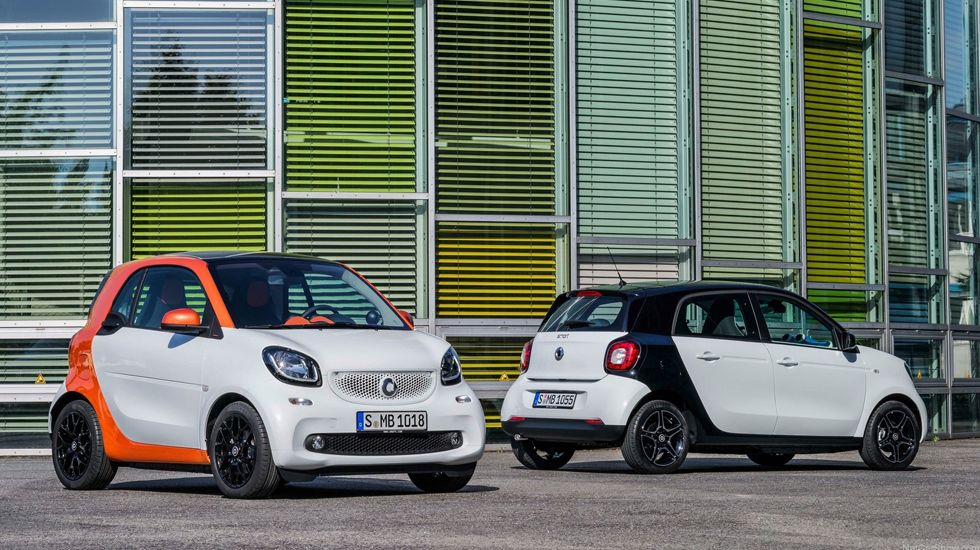 Η Daimler επιβεβαίωσε πως οι νέες εκδοχές των smart fortwo και forfour θα λανσαριστούν το 2016 σε ηλεκτρικές εκδοχές Electric Drive.