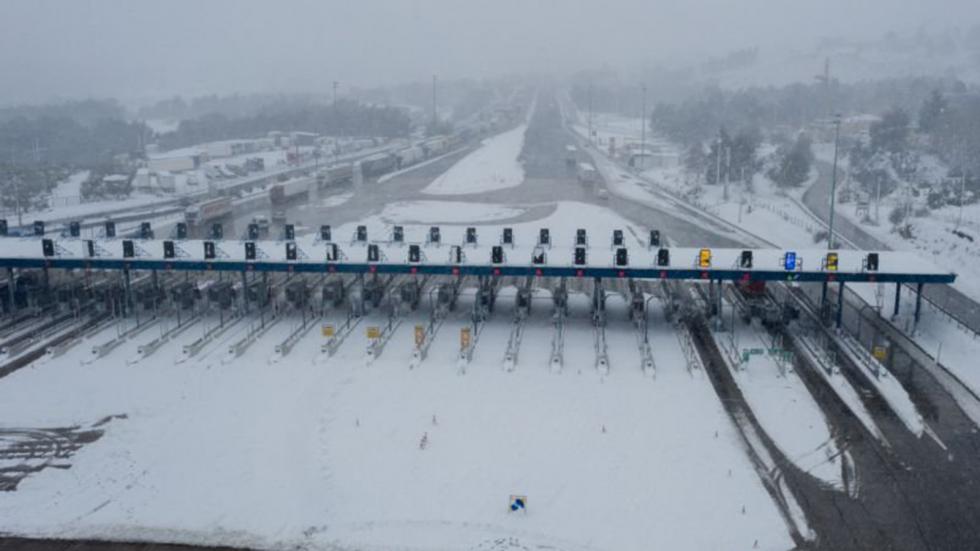 Αφίδνες: Μειωμένα διόδια για 6 ώρες την Τρίτη 11/11 λόγω άσκησης αποχιονισμού