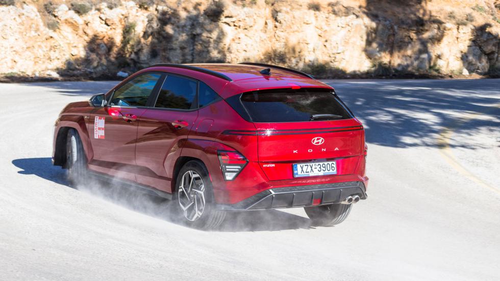 Δοκιμή Hyundai Kona N Line με 198 άλογα: Το ισχυρότερο Kona βενζίνης