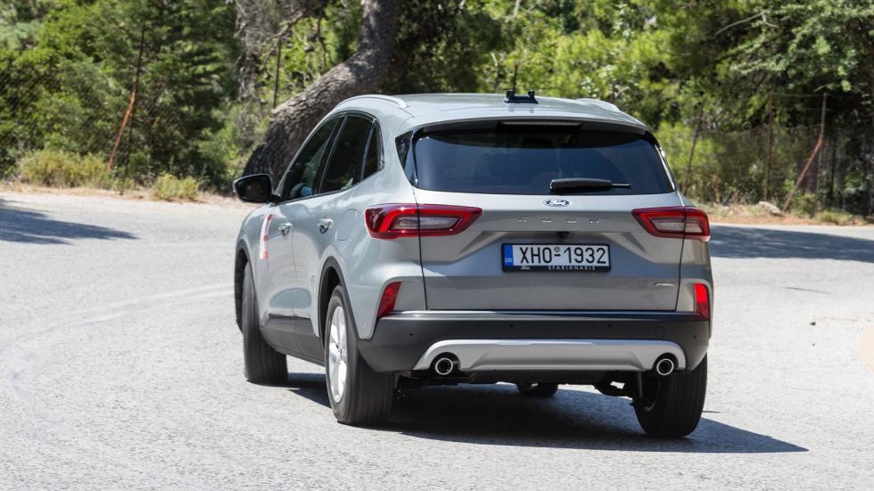 Δοκιμή: Ανανεωμένο Ford Kuga Hybrid με 180 PS | «Καίει» 5 λίτρα στην πόλη