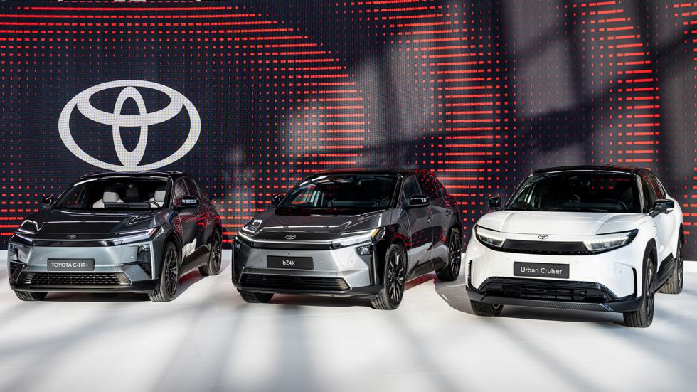 Αυτά είναι τα 3 ηλεκτρικά SUV της Toyota - Πότε έρχονται στην Ελλάδα;