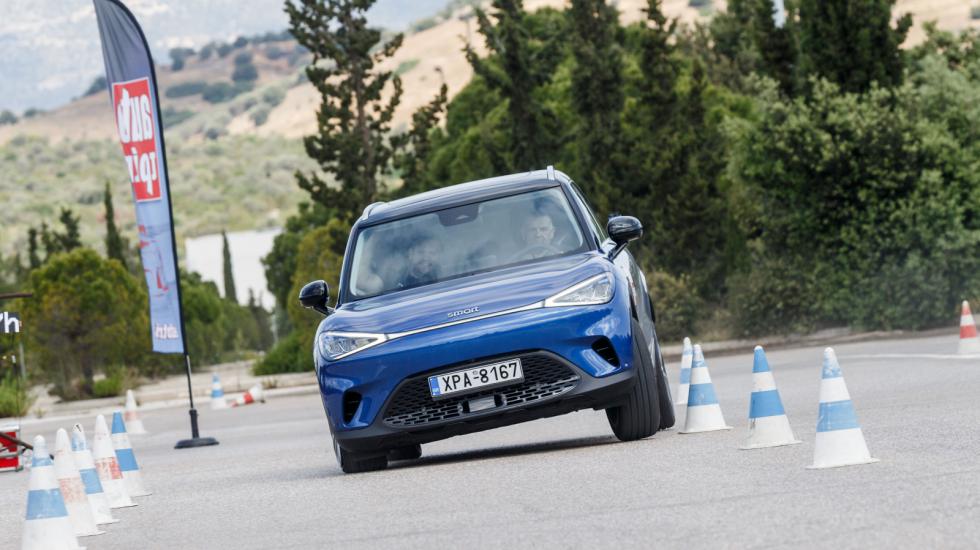 Elk Test στο smart #1: Κέρδισε τις εντυπώσεις οδηγού και επιβατών