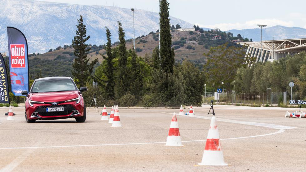 Elk Test στην υβριδική Toyota Corolla των 140 PS