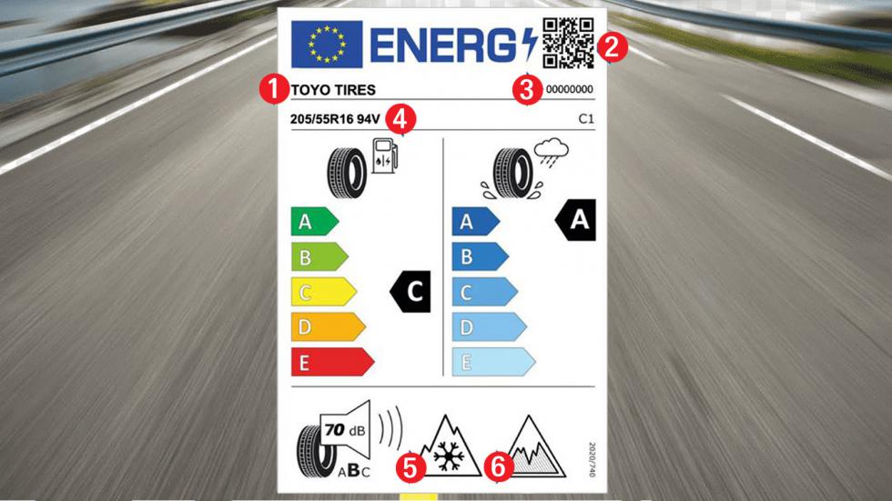Κατανάλωση & φρένα στο βρεγμένο: Τι δείχνει η ετικέτα κάθε ελαστικού;