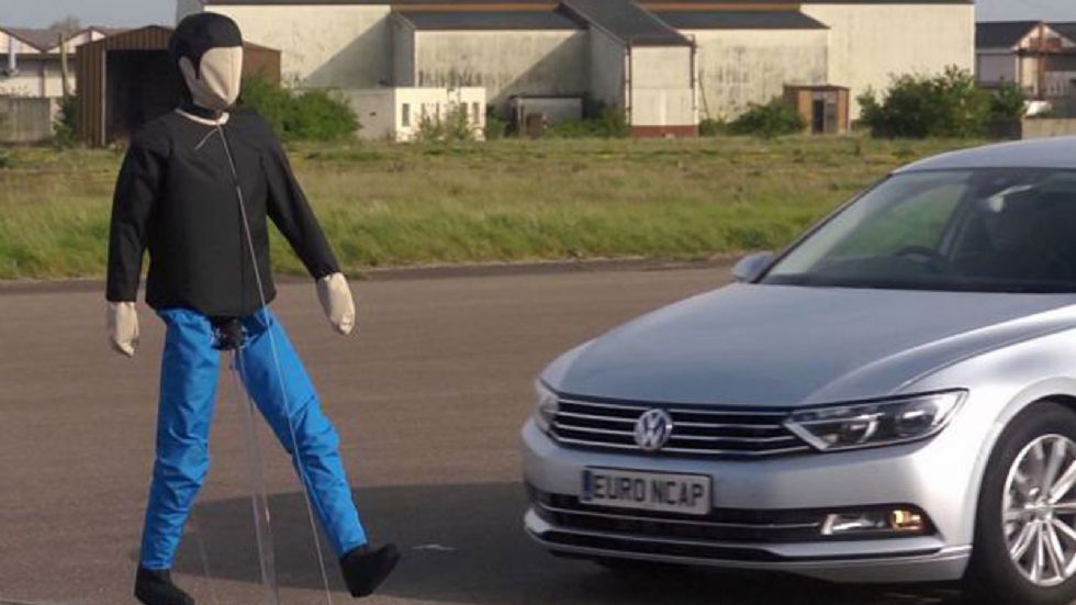 Ο Euro NCAP από το 2016 θα υπολογίζει τα συστήματα ανίχνευσης και αυτόματου φρεναρίσματος, στα crash test του.
