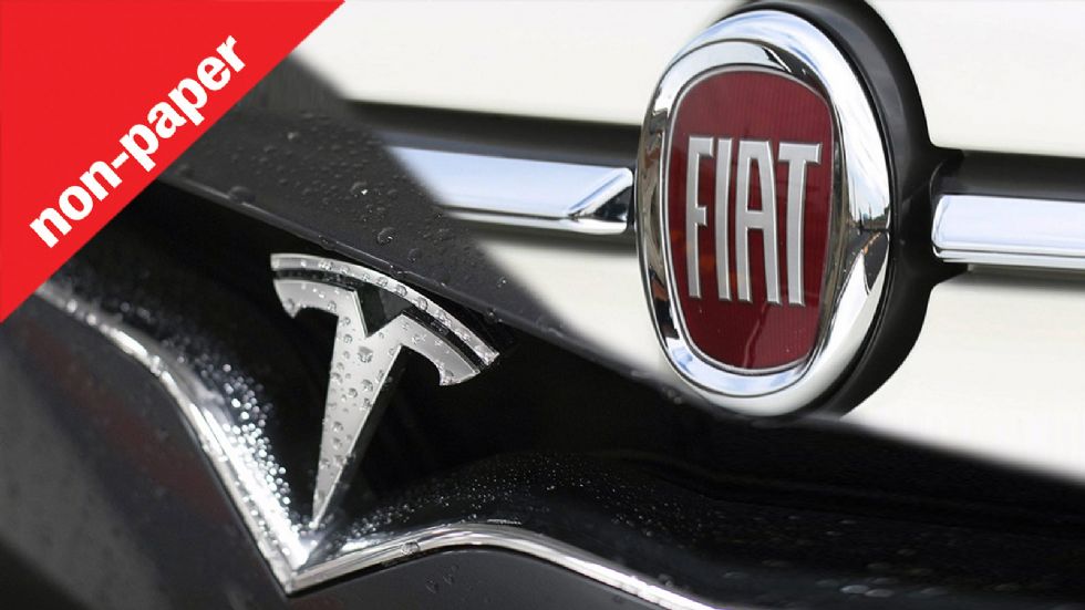Τι σημαίνει η συνεργασία των Fiat και Tesla; 