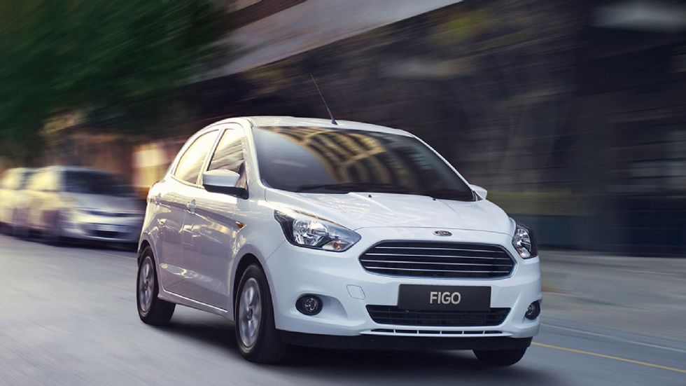 Το πεντάθυρο Ford Ka νέας γενιάς πωλείται ήδη στην Ινδία ως Figo (φωτό).