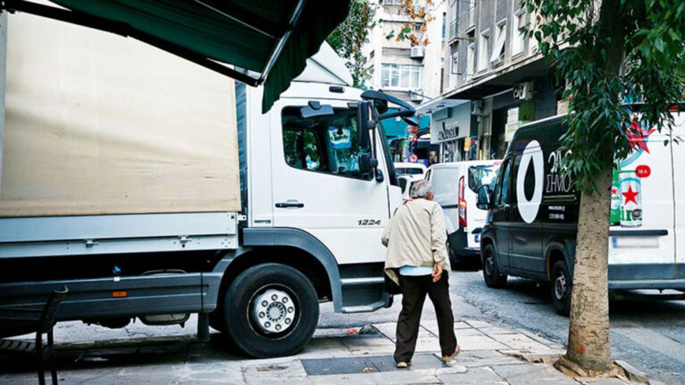 Τέλος τα φορτηγά στο κέντρο της Αθήνας τις ώρες αιχμής 