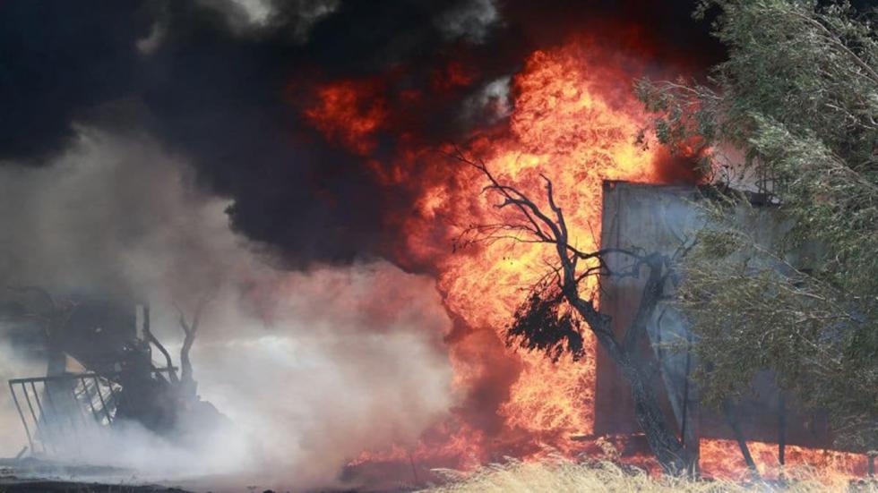 Φωτιά στην Αλεξανδρούπολη: Κλειστή η Εγνατία Οδός