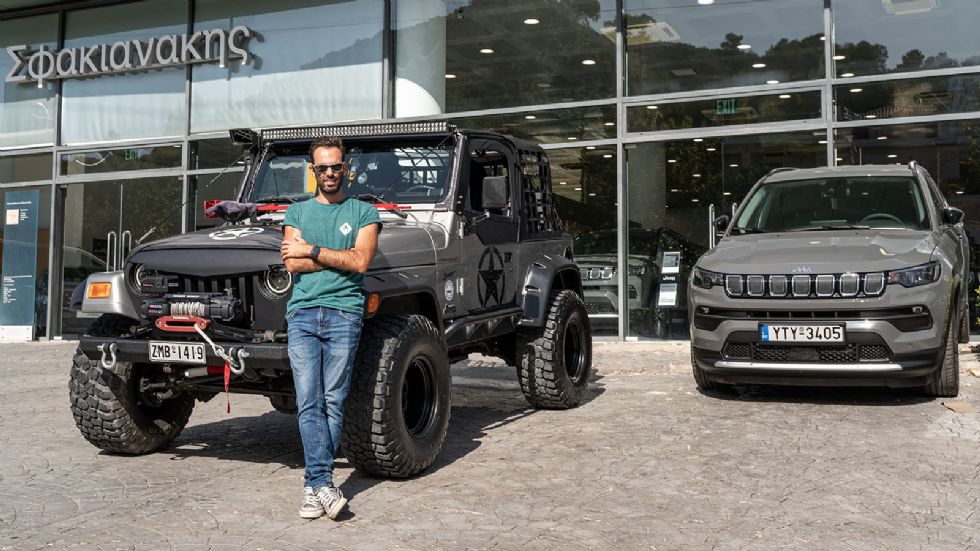 Ξεκίνησε το ταξίδι 2.500 χλμ. προς τη Σαχάρα με Jeep Wrangler TJ