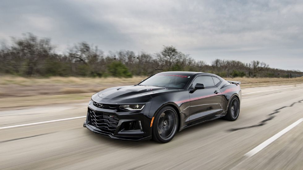 Δεν μιλάμε για ένα εργοστασιακό Chevrolet Camaro ZL1, αλλά για ένα βελτιωμένο μοντέλο. 