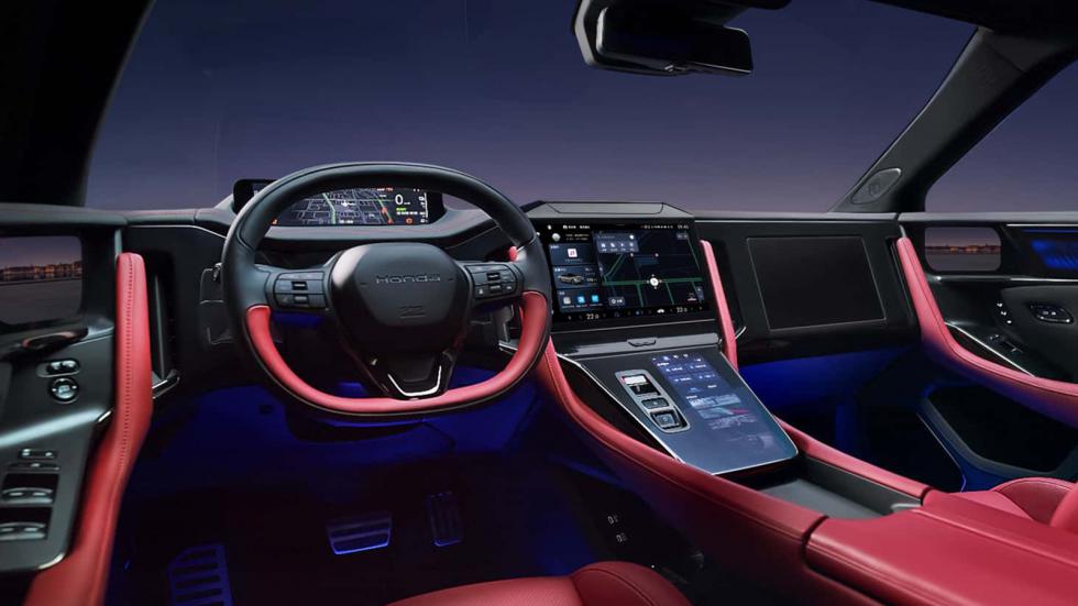 To καινούργιο Honda που έχει 6 οθόνες στην καμπίνα του