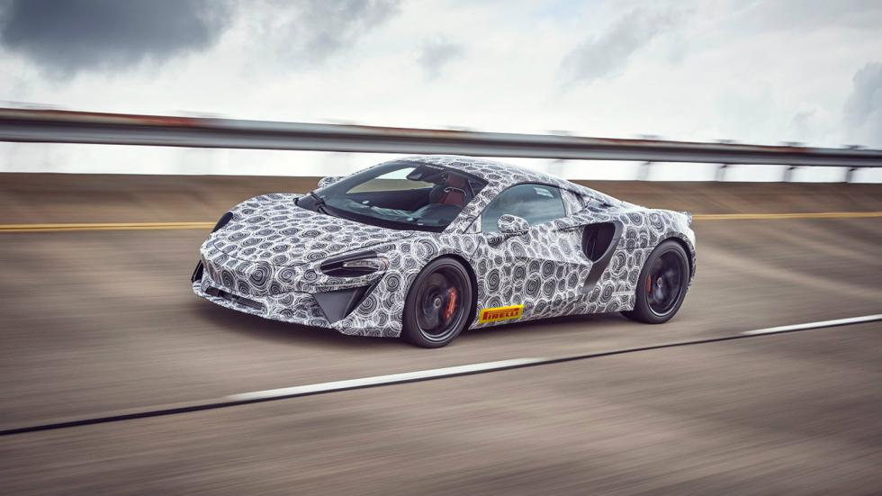 Η πρώτη εικόνα της νέας υβριδικής McLaren.