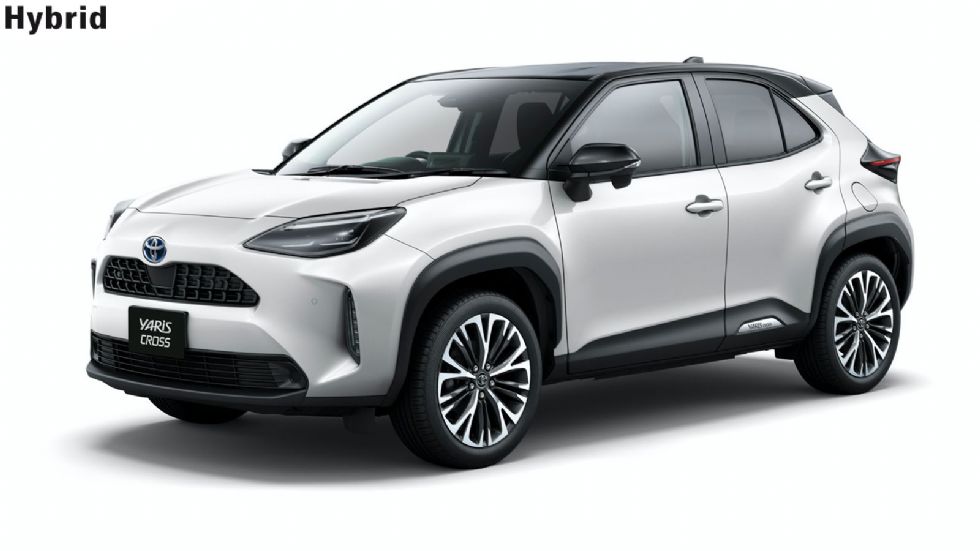To νέο Toyota Yaris Cross στις ιαπωνικές προδιαγραφές.	