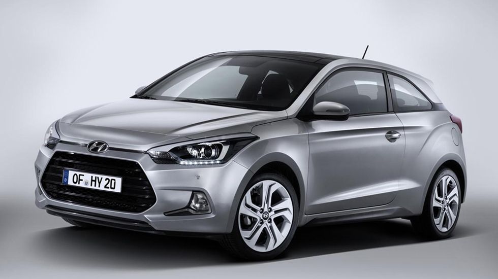 Οι κινητήρες του Hyundai i20 Coupe, δύο βενζίνης και δύο πετρελαίου, προέρχονται από την hatchback έκδοση.