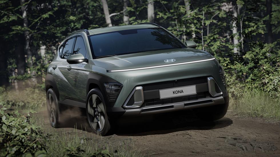 Νέο Hyundai Kona: Σε βενζίνη και υβριδικό με έως 198 άλογα 