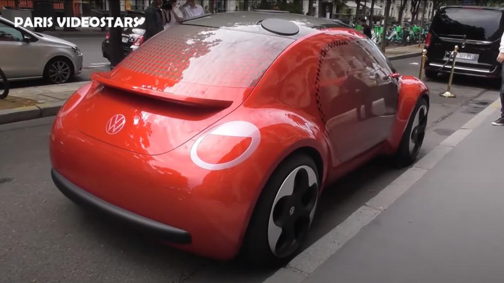 Εμφάνιση-έκπληξη για το VW Beetle Electric concept στο Παρίσι