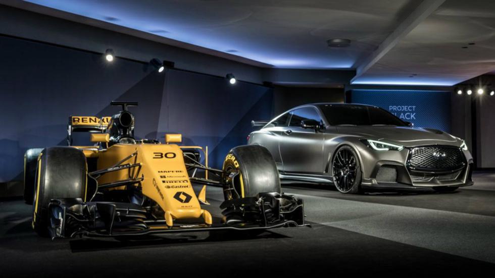 Σε συνεργασία με τη Renault F1, η Infiniti δημιούργησε το εντυπωσιακό πρωτότυπο Q60 Project Black S. 