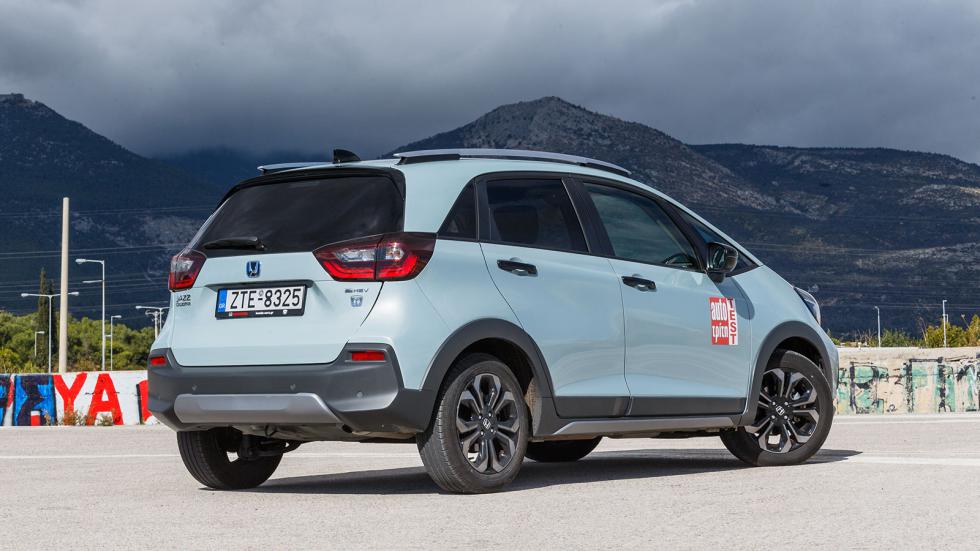 Το Honda Jazz Crosstar στο Test Center του AutoΤρίτη