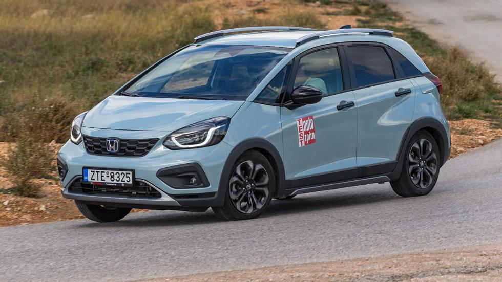 Το Honda Jazz Crosstar στο Test Center του AutoΤρίτη