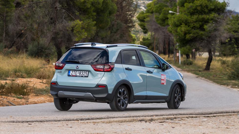 Το Honda Jazz Crosstar στο Test Center του AutoΤρίτη