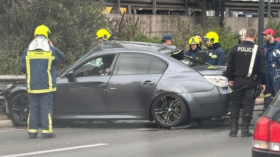Καραμπόλα με 4 οχήματα στον Κηφισό - Μποτιλιάρισμα από τον Πειραιά