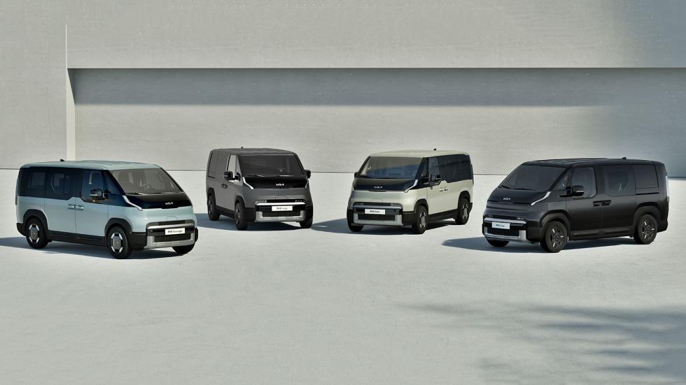 H γκάμα της Kia θα πλαισιωθεί κι από ένα πρακτικό και εντυπωσιακό βαν μοντέλο, με το PV5 να διατίθεται τόσο σε επιβατικές (5θέσιες και 7θέσιες) εκδόσεις όσο και επαγγελματικές ή και camper εκδόσεις.