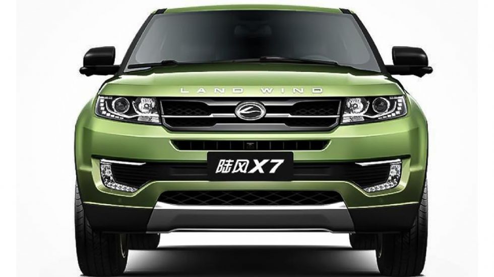 Το κινέζικο μοντέλο της Jiangling, Landwind X7