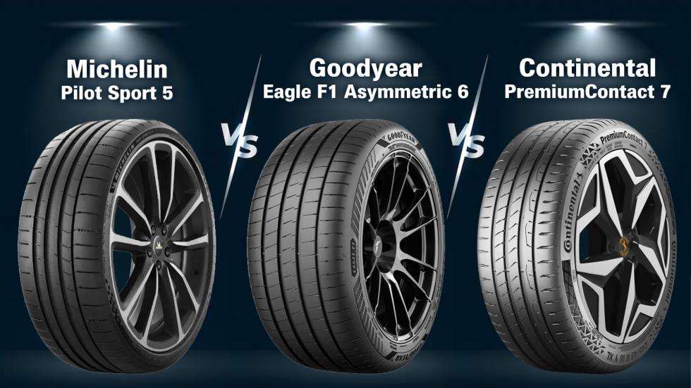 Test θερινών ελαστικών: Continental, Goodyear ή Michelin;