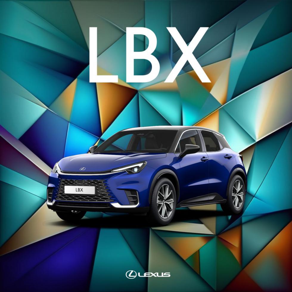 H Lexus «ζωγραφίζει» το δικό σου έργο τέχνης με το LBX πρωταγωνιστή 