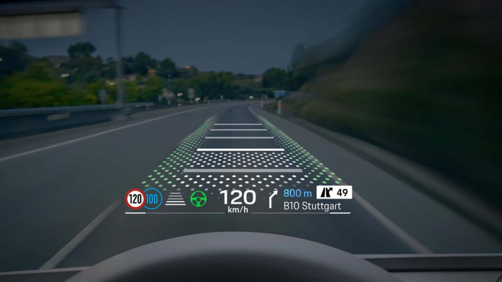 Με 3 ψηφιακές οθόνες και Heads Up Display η ηλεκτρική Porsche Macan