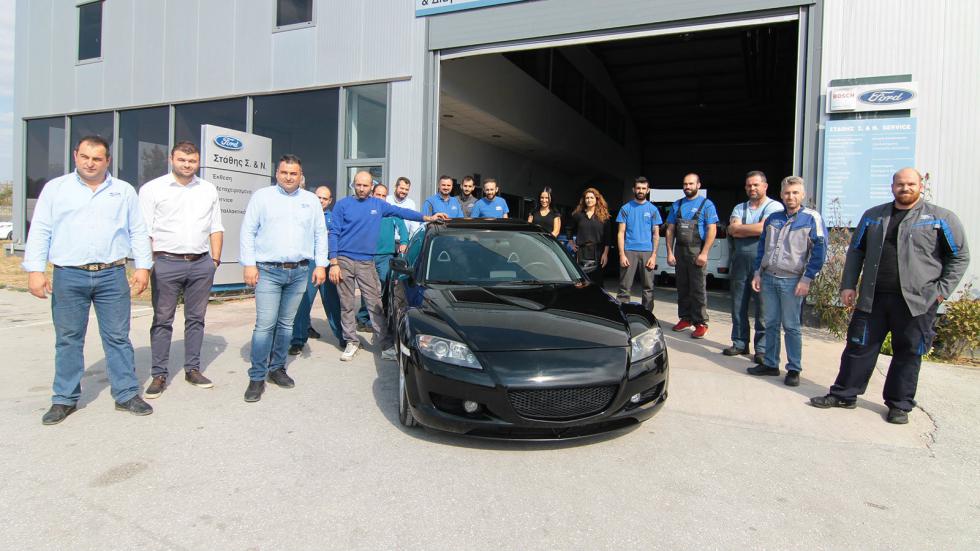 Ελληνικό Mazda RX-8 100% ηλεκτρικό (+vid)