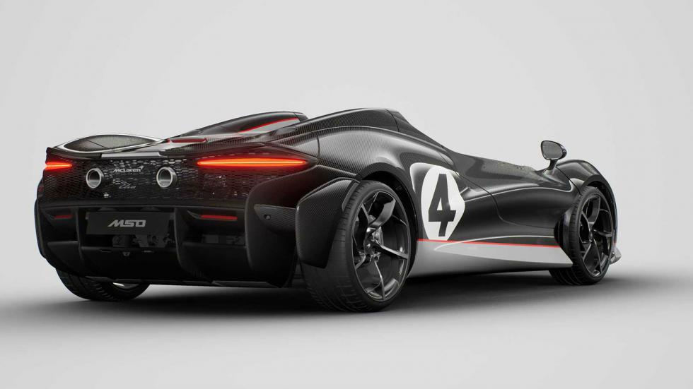 Η νέα διακόσμηση γιορτάζει τη McLaren-Elva M1A του Bruce McLaren, που αποδείχτηκε το γρηγορότερο αυτοκίνητο στο καναδικό Grand Prix Sports Car που έγινε το 1964.
