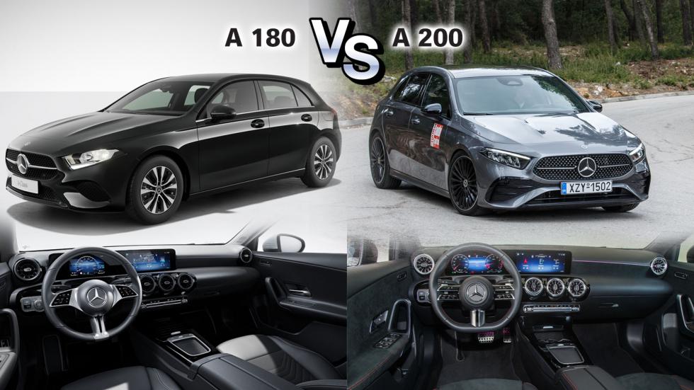 180 ή 200 για τις Mercedes A-Class & GLA; Πού διαφέρει η κάθε έκδοση;