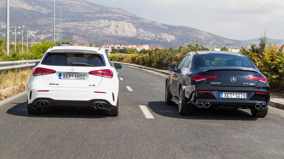 Μercedes-AMG A 35 & CLA 45 S: Δύο όπλα συνδυαστικής ισχύος 727 PS