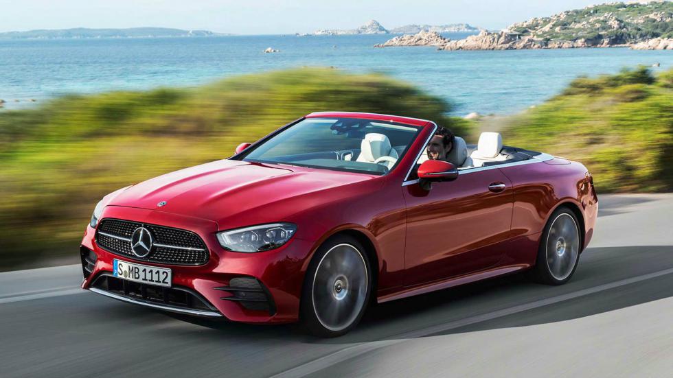 H Mercedes E-Class cabrio.