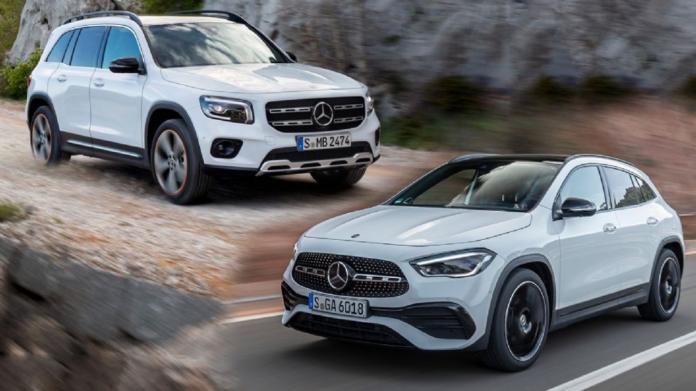 Νέες «βάσεις» για Mercedes GLA & GLB