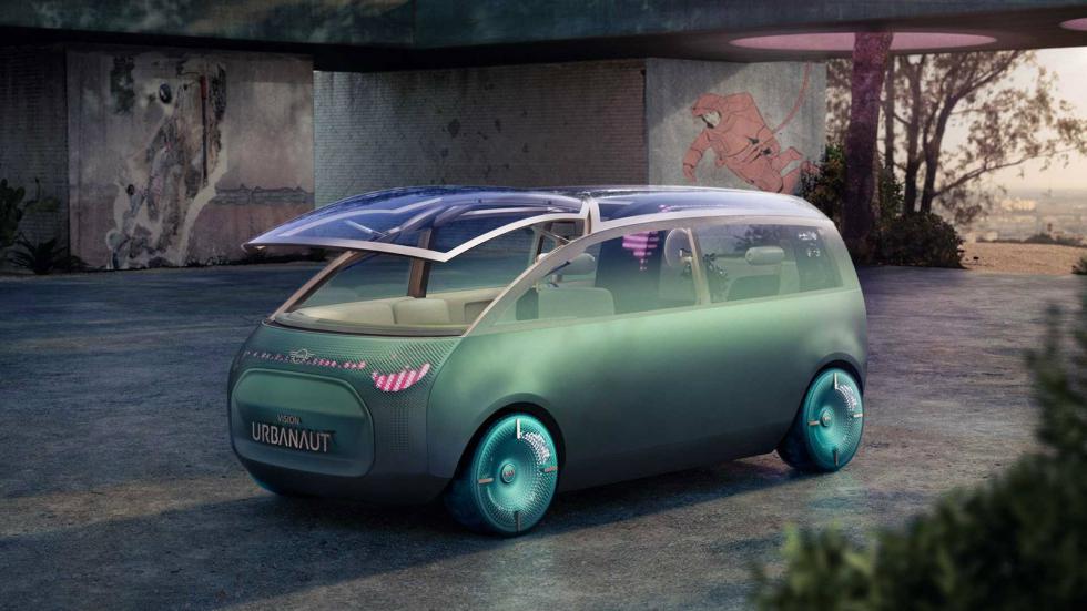 Το MINI Vision Urbanaut δεν πρόκειται για κάποιο υπαρκτό πρωτότυπο αλλά για ένα εικονικό αυτόνομο αμιγώς ηλεκτρικό μοντέλο. 