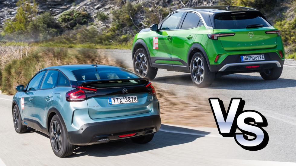 Citroen eC4 C-Cross Vs Opel Mokka e