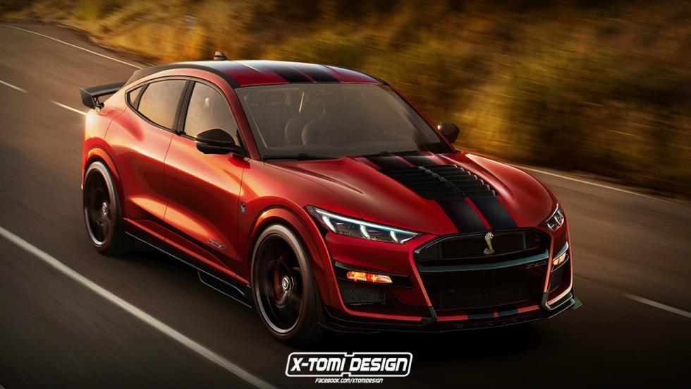 Η ψηφιακή Mustang Mach-E GT500.