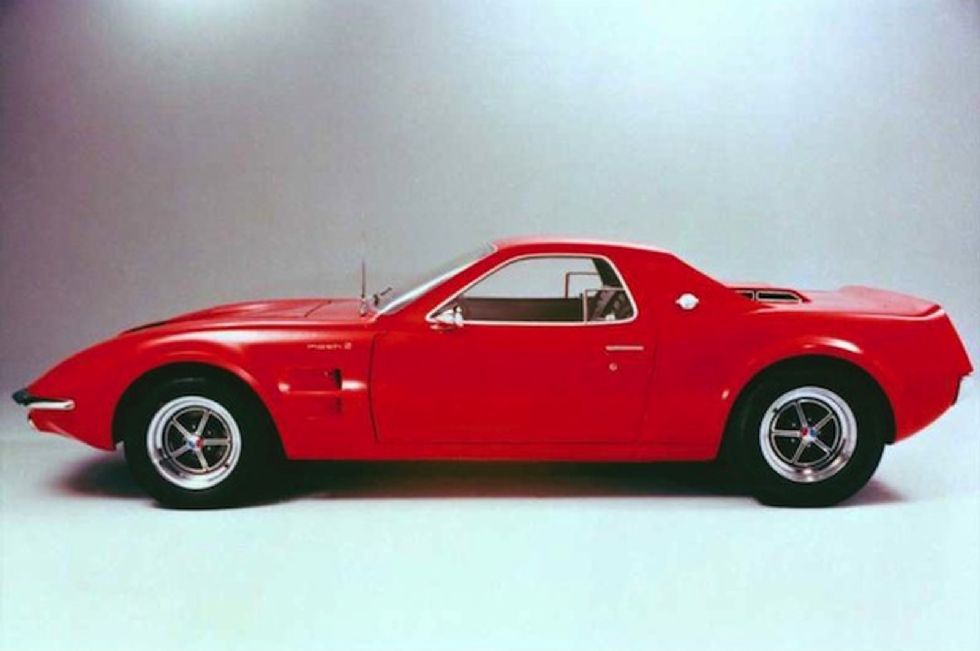 Η κεντρομήχανη Ford Mustang Mach II.