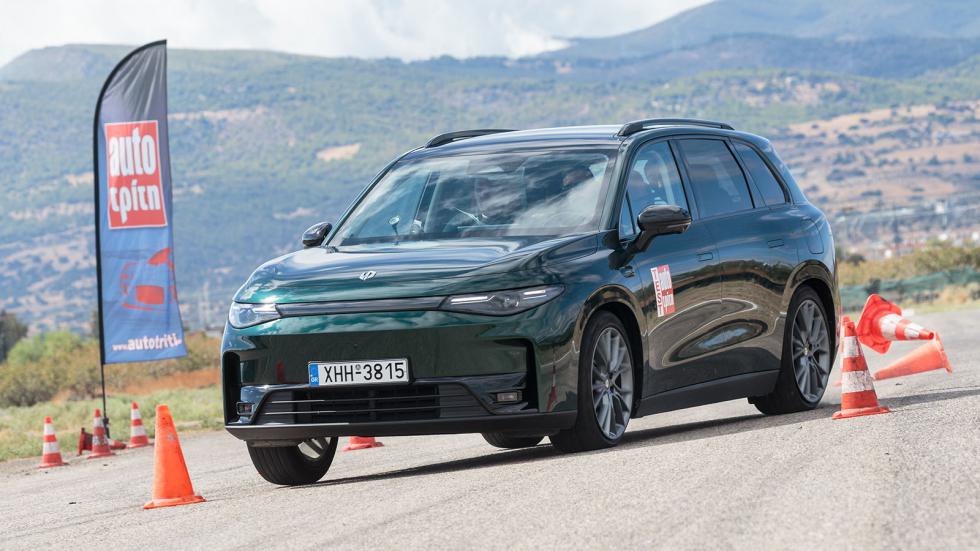 Tα Leapmotor C10 REEV και EV στο τεστ αποφυγής κινδύνου elk/moose test | autotriti.gr