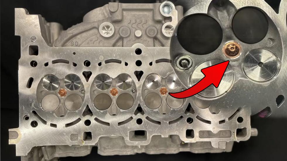 Ο δευτερεύον χώρος καύσης του κάθε κυλίνδρου.