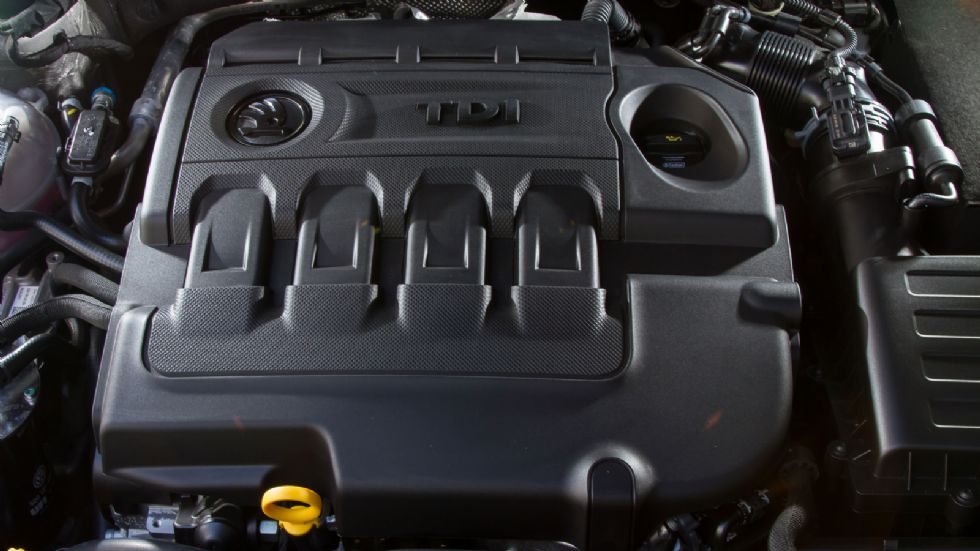 Η Octavia «φόρεσε» την πιο πρόσφατη εκδοχή του 16βάλβιδου, 1,6 TDI πετρελαιοκινητήρα του oμίλου VW, που αποδίδει 116 άλογα και 250 Nm ροπής.