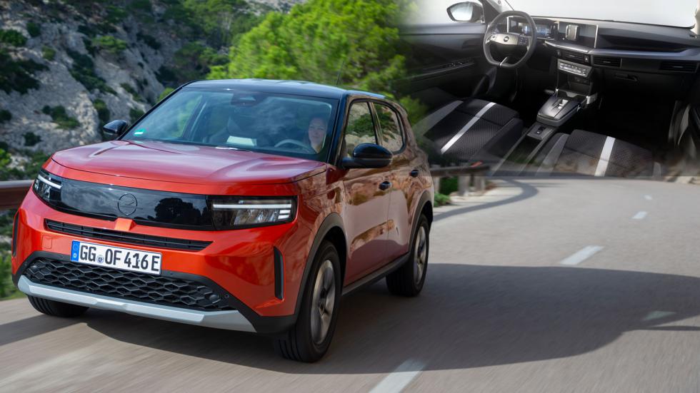 Η εισαγωγική έκδοση του νέου Opel Frontera δεν έχει οθόνη αφής αλλά το Smartphone Station, με μία βάση όπου μπορείς να βάλεις το κινητό σου τηλέφωνο.