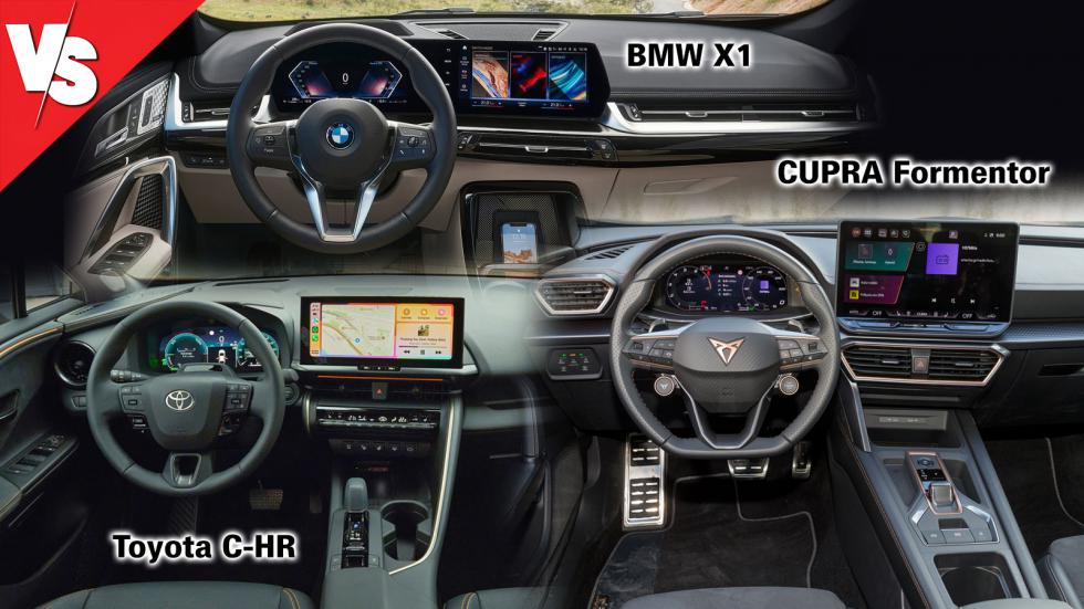 Plug-in μικρομεσαία Hybrid SUV: BMW X1, CUPRA Formentor ή Toyota C-HR;
