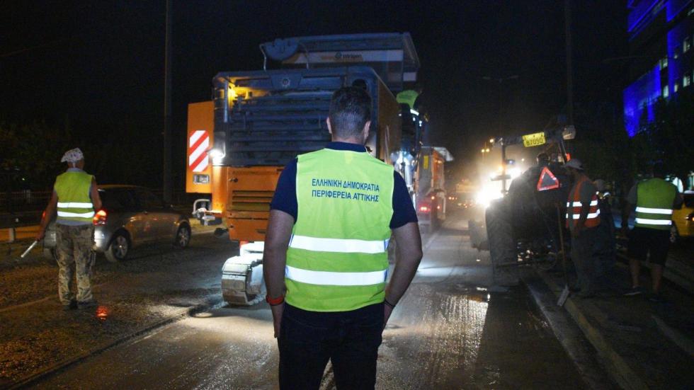 Παραμένουν οι κυκλοφοριακές ρυθμίσεις στην Κηφισίας 