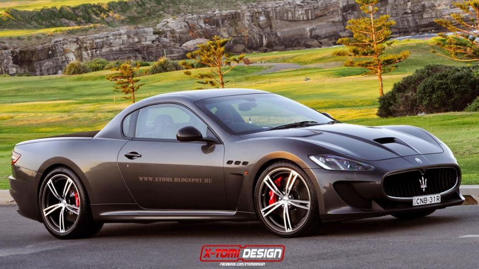 Maserati GranTurismo MC Stradale pick-up